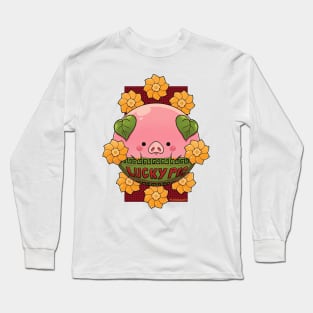 Lucky Pig Long Sleeve T-Shirt